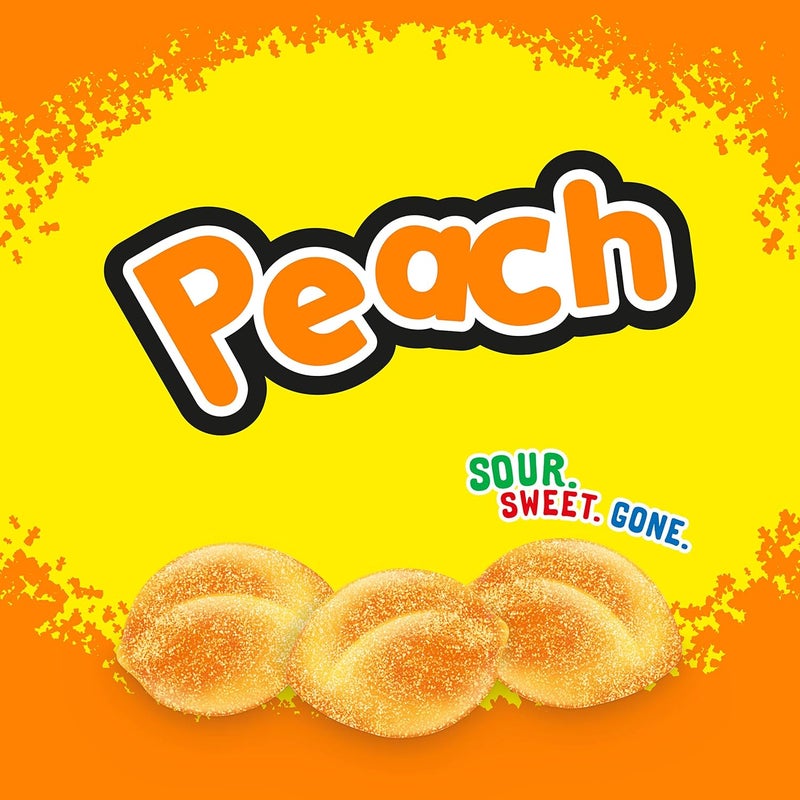 SOUR PATCH KIDS Peach Soft and Chewy Candy, 8.07 oz Bag - Image 5